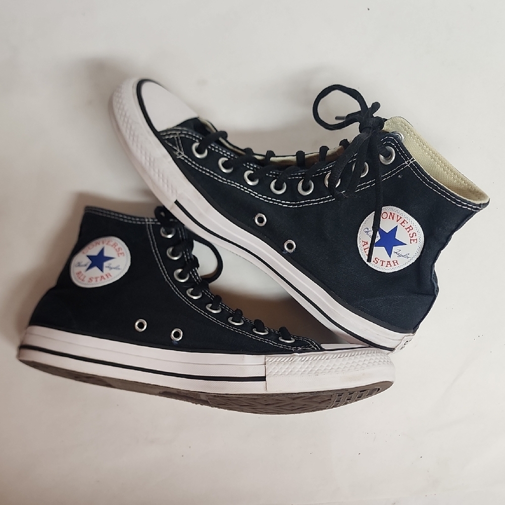 Converse Chuck Taylor All Star M9160 Black & White Unisex High-Tops Sz 7M/9W